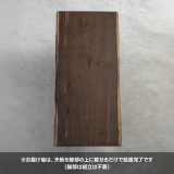 【手付金】Ever Wood モダン調ホワイトオーク一枚板テーブル天板
