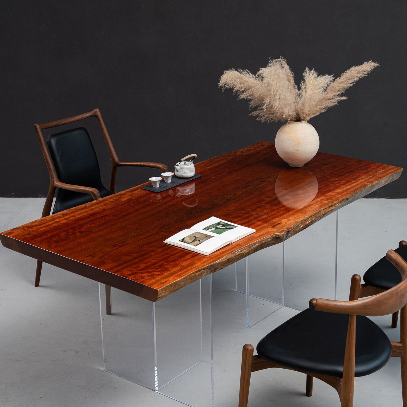 【手付金】Ever Wood 天然木製一枚板テーブル天板