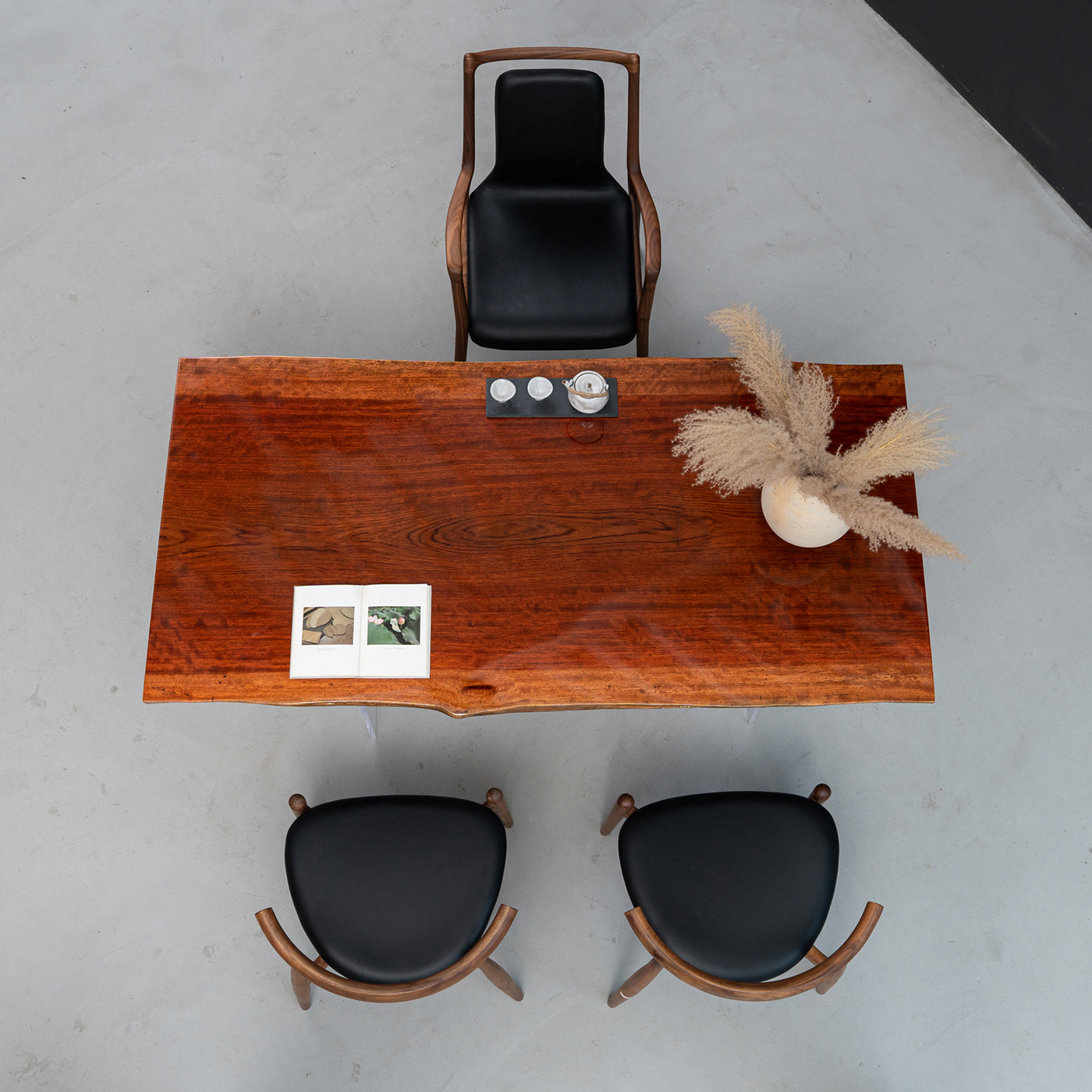 【手付金】Ever Wood 天然木製一枚板テーブル天板