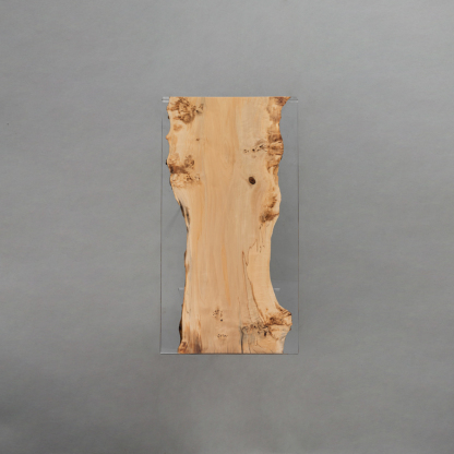 Ever Wood ポプラ製クリアリバーテーブル天板