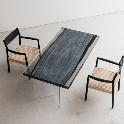 【手付金】Ever Wood アクリル樹脂木製テーブル天板