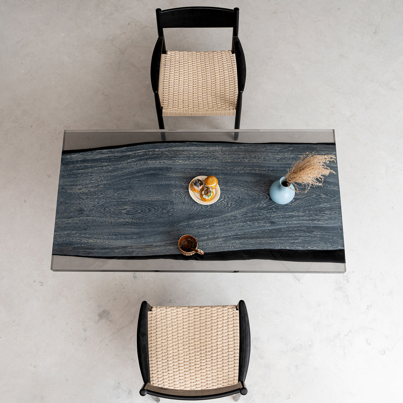 【手付金】Ever Wood アクリル樹脂木製テーブル天板