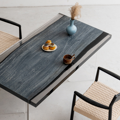 【手付金】Ever Wood アクリル樹脂木製テーブル天板