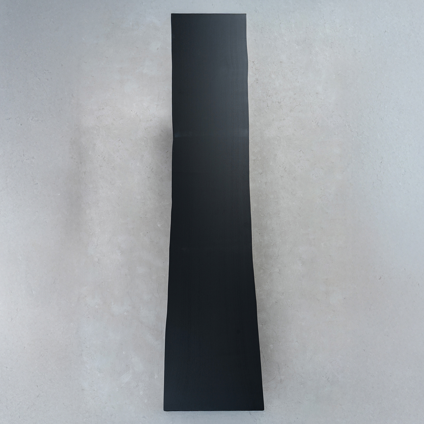 【手付金】Ever Wood ホワイトオーク製ブラックローテーブル天板