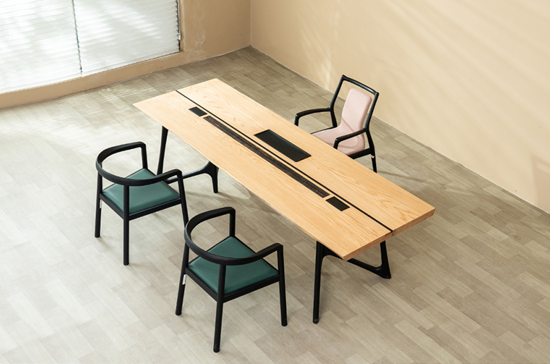 手付金】Ever Wood レッドオーク製ロングテーブル天板 | 自然の美しさ