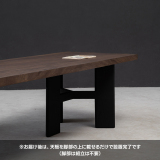 木製三角デザインテーブル用脚