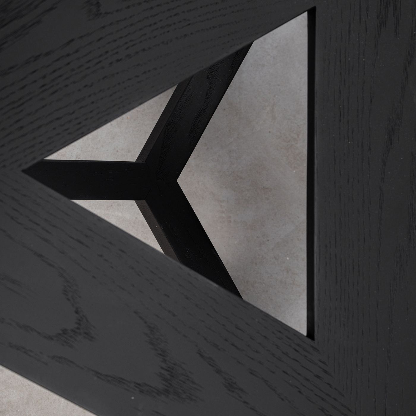 木製三角デザインテーブル用脚