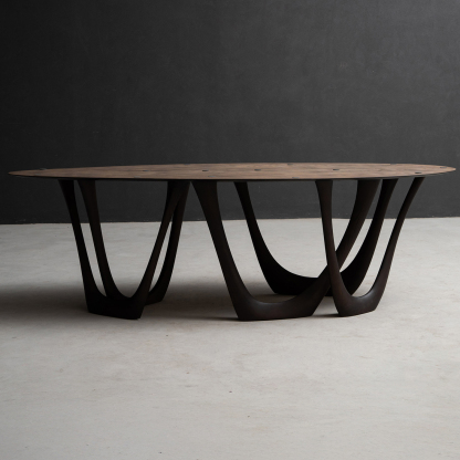 木製デザインテーブル用脚