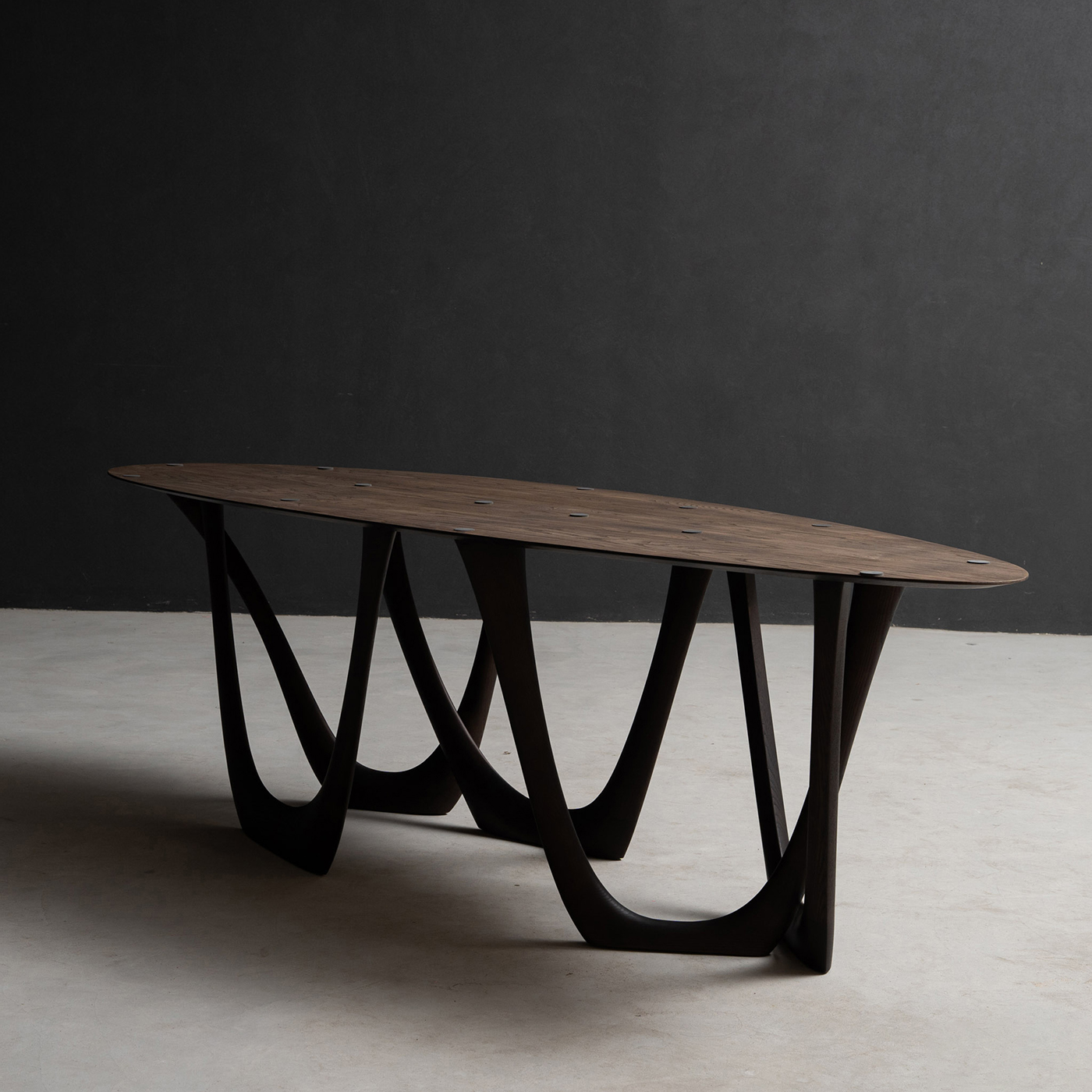 木製デザインテーブル用脚