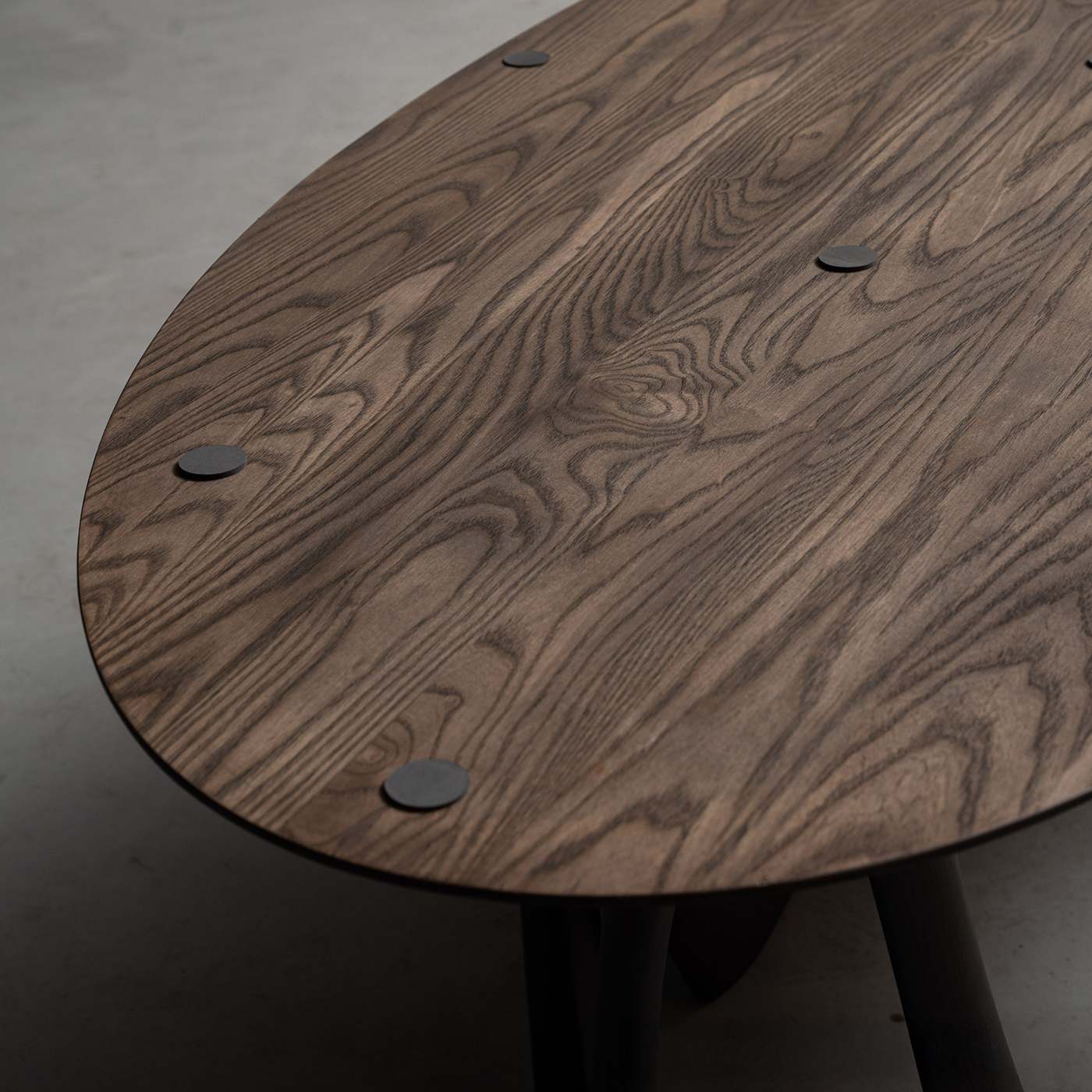 木製デザインテーブル用脚