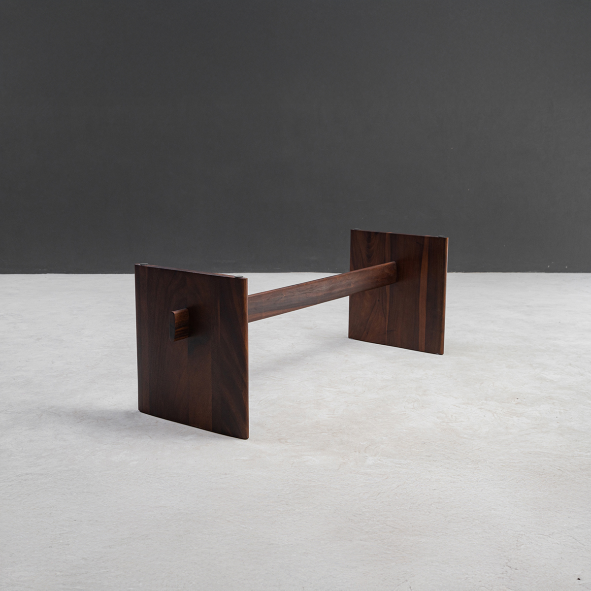 ウォールナット製テーブル用脚