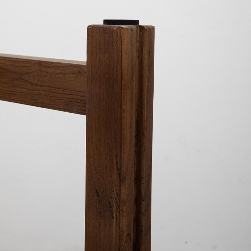 T字型ホワイトアッシュ材テーブル脚