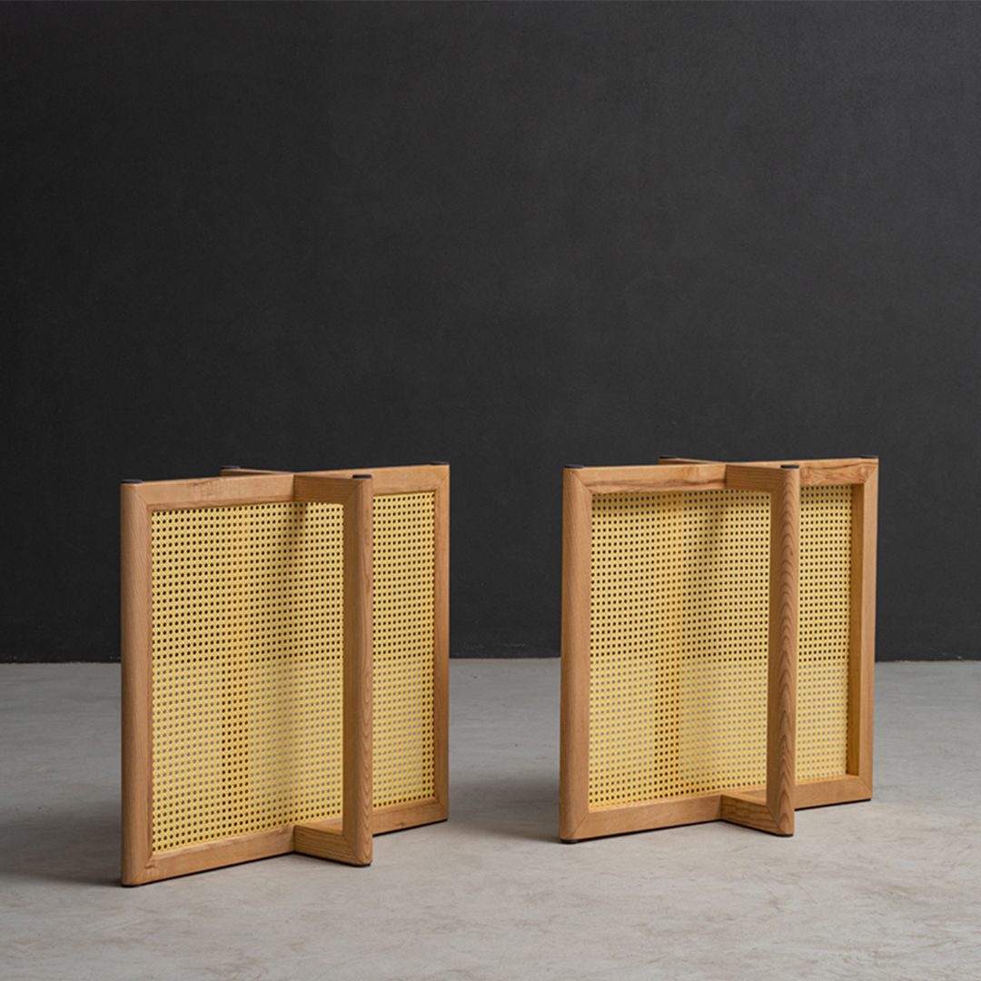 ラタン製テーブル専用脚