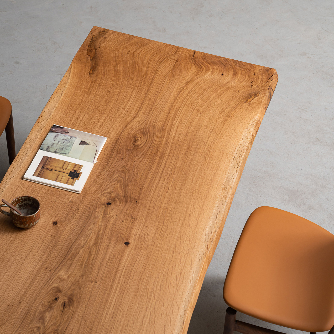 【手付金】Ever Wood ホワイトオーク製大判テーブルトップ