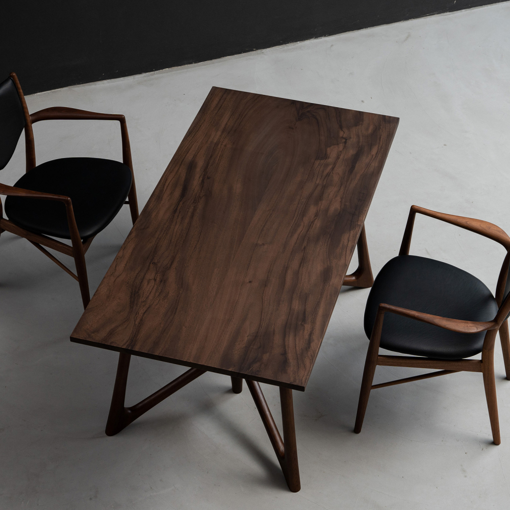 Ever Wood モンキーポッド製大判テーブルトップ