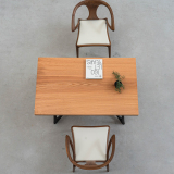 【手付金】Ever Wood レッドオーク製一枚板テーブルトップ