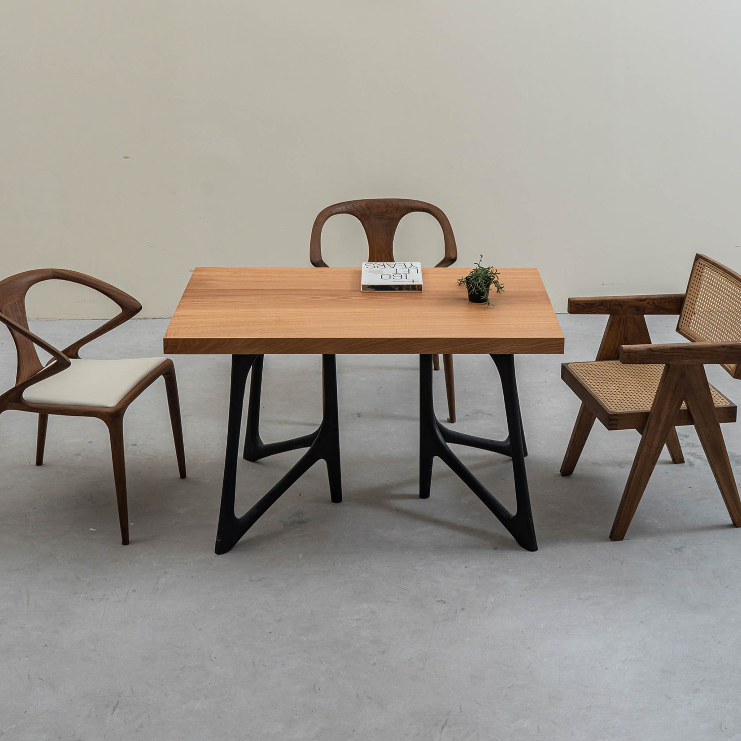 【手付金】Ever Wood レッドオーク製一枚板テーブルトップ