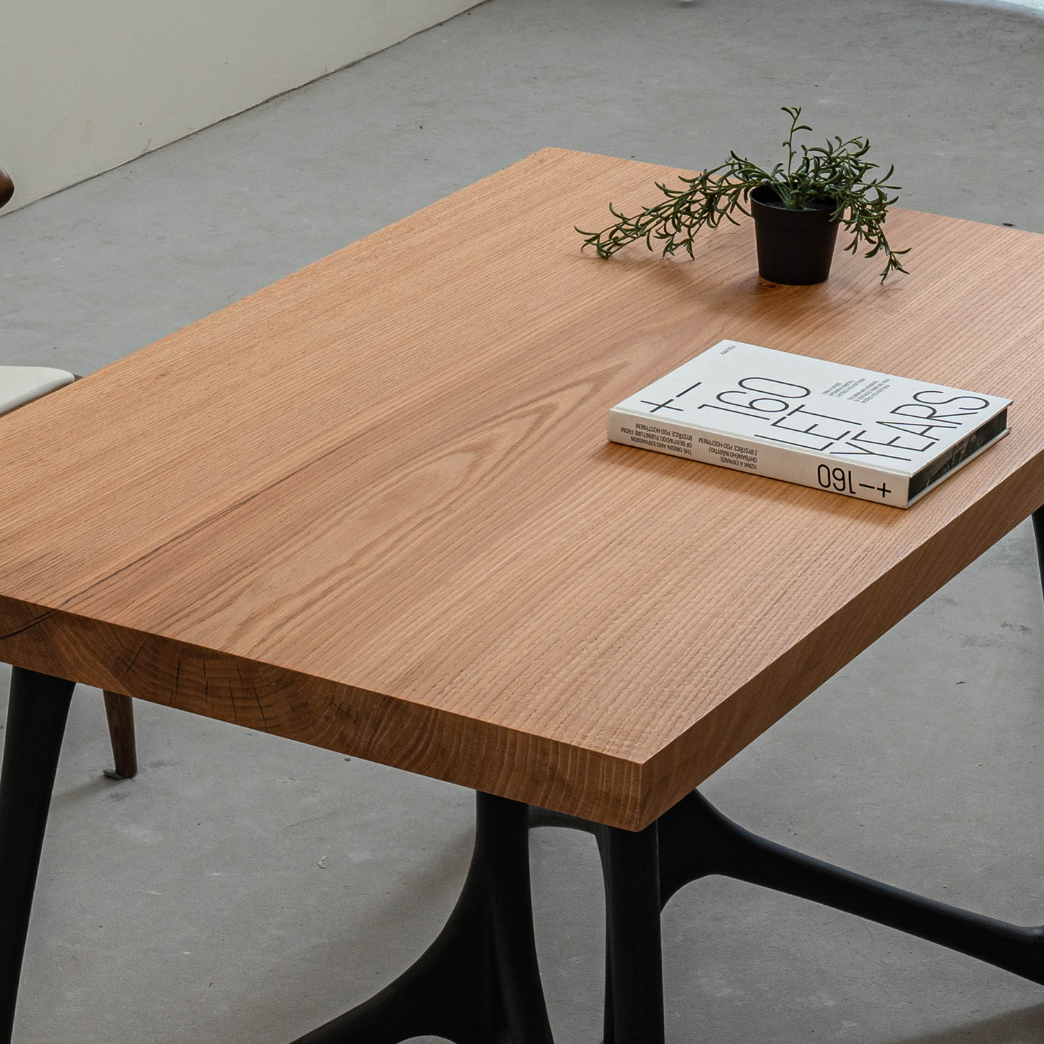 【手付金】Ever Wood レッドオーク製一枚板テーブルトップ