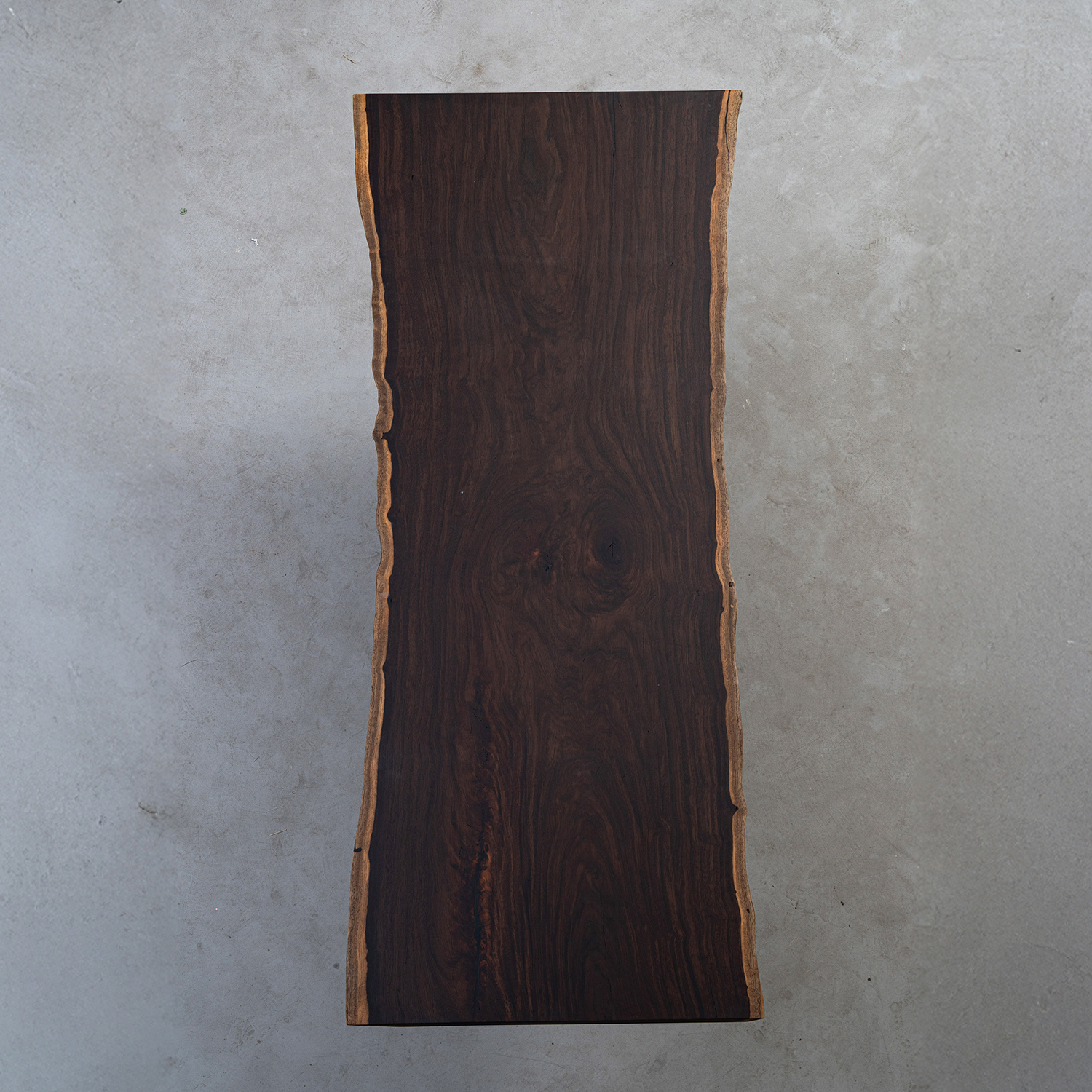 【手付金】Ever Wood コクタン製一枚板テーブルトップ