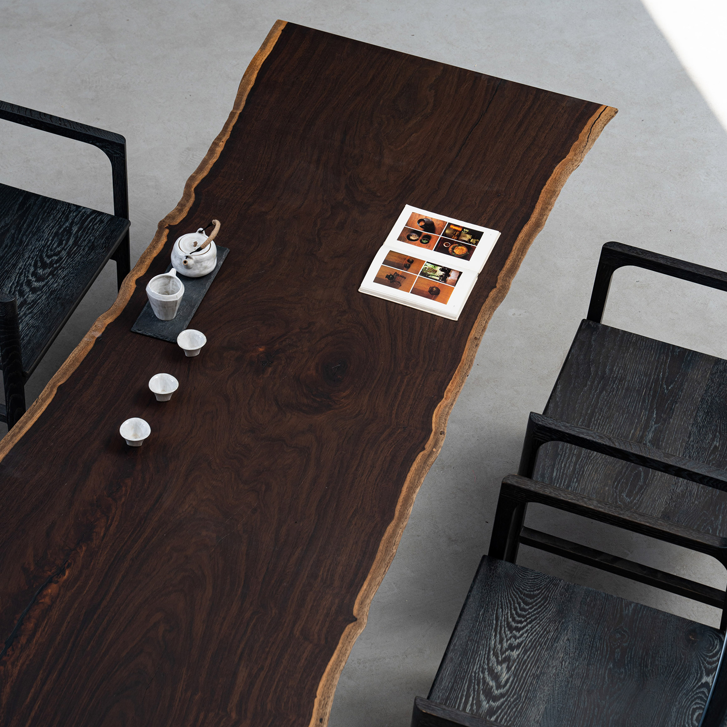 手付金】Ever Wood コクタン製一枚板テーブルトップ – CAGUUU