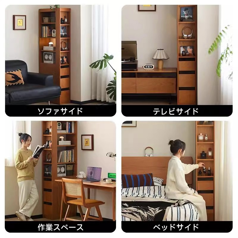 2面立体キャビネット