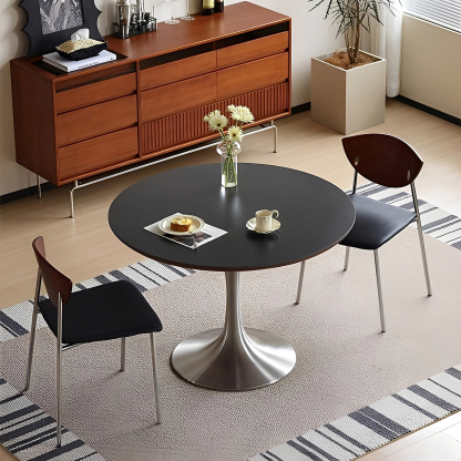 ツゲ材 セラミック一本脚丸テーブル – CAGUUU