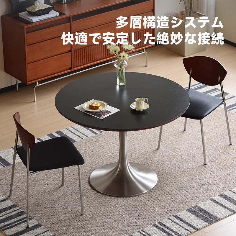 ツゲ材 異素材デザインダイニングチェア | 組み合わせの妙で表情豊かに