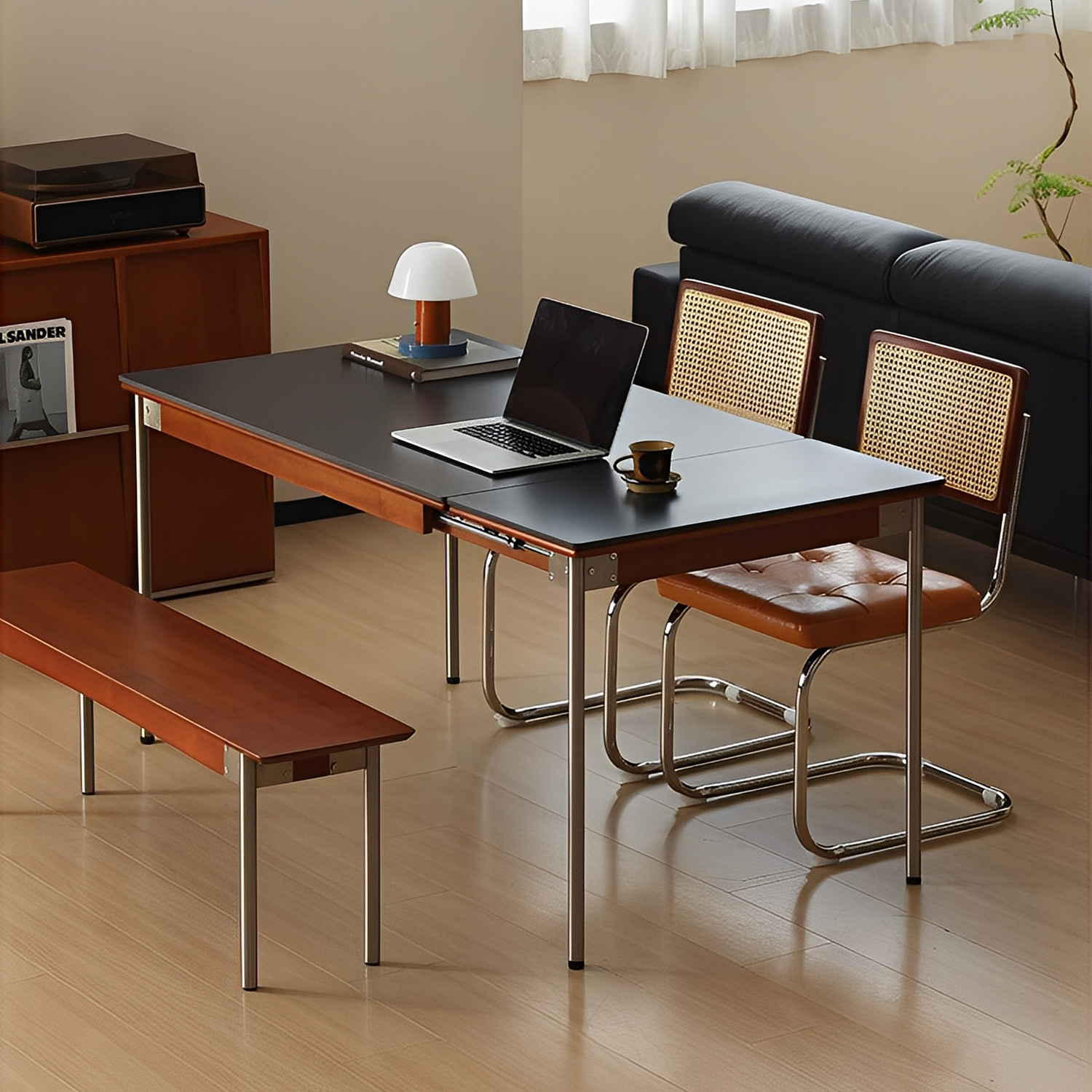 エクステンションテーブル・スライドテーブル｜天板が広がる・来客時も