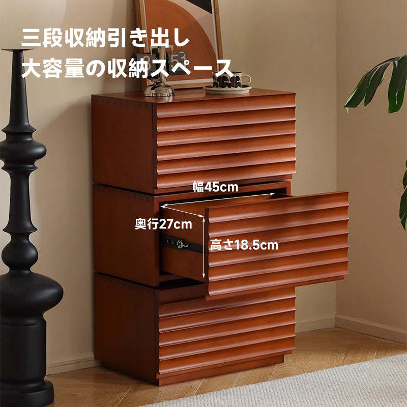 木製デザイン収納キャビネット