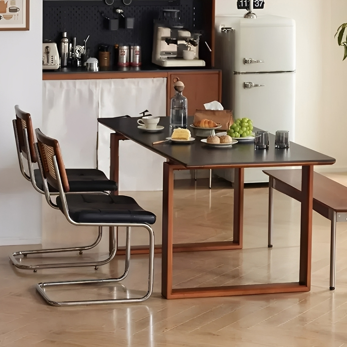 ツゲ材 木製脚セラミックダイニングテーブル – CAGUUU