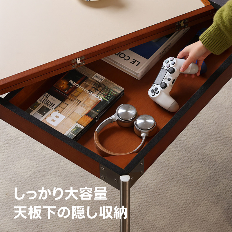 折りたたみ式ナチュラルテーブル｜耐久・耐熱・撥水性に優れた高機能天