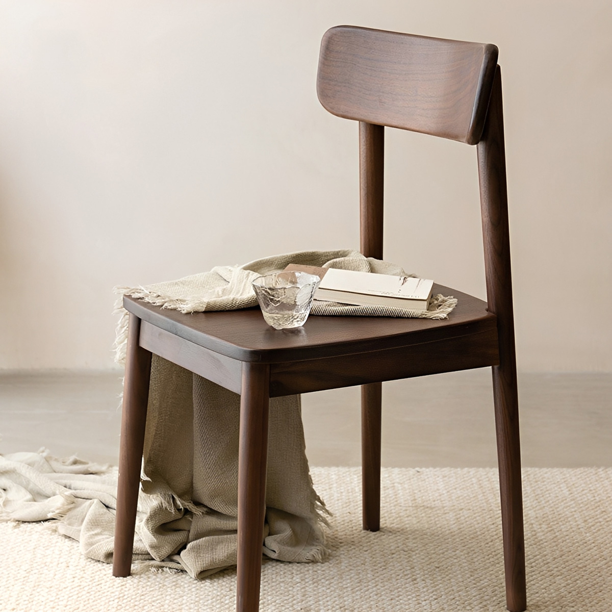 Woody Prime Walnut クラシックウッドダイニングチェア