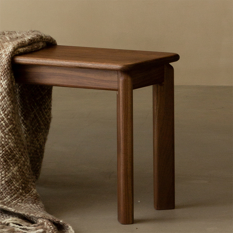 Woody Prime Walnut ウォールナット材 クラシック木製ベンチ