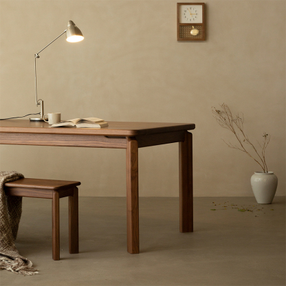 Woody Prime Walnut ウォールナット材 クラシック木製ベンチ