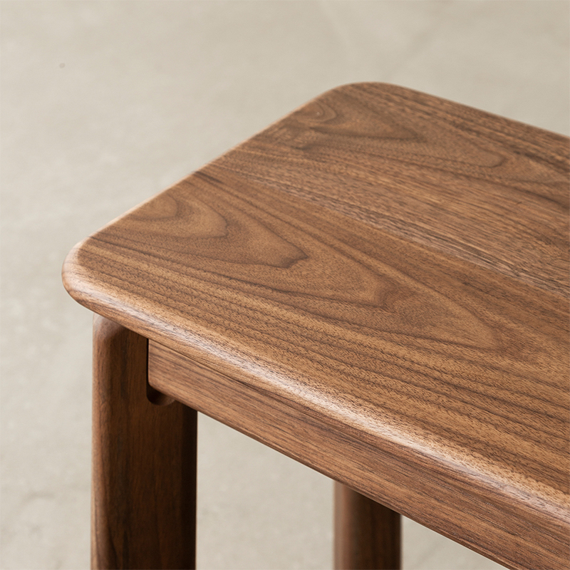 Woody Prime Walnut ウォールナット材 クラシック木製ベンチ