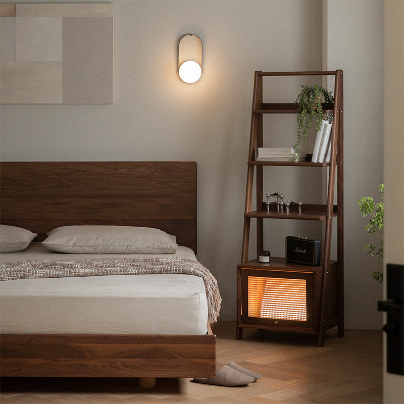 Woody Prime Walnut ウォールナット材 天然木収納サイドラック – CAGUUU