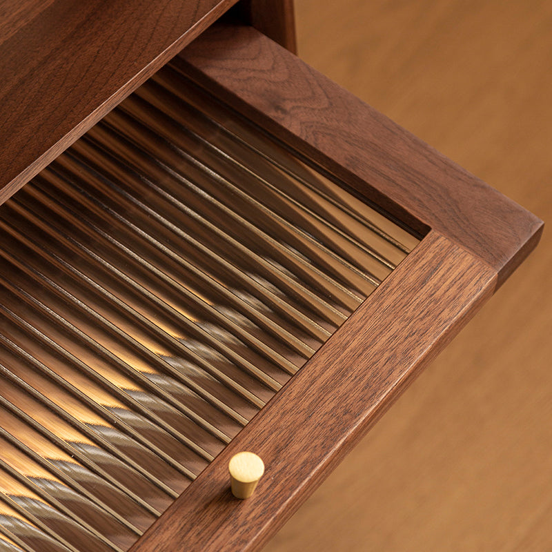 Woody Prime Walnut ウォールナット材 天然木収納サイドラック – CAGUUU