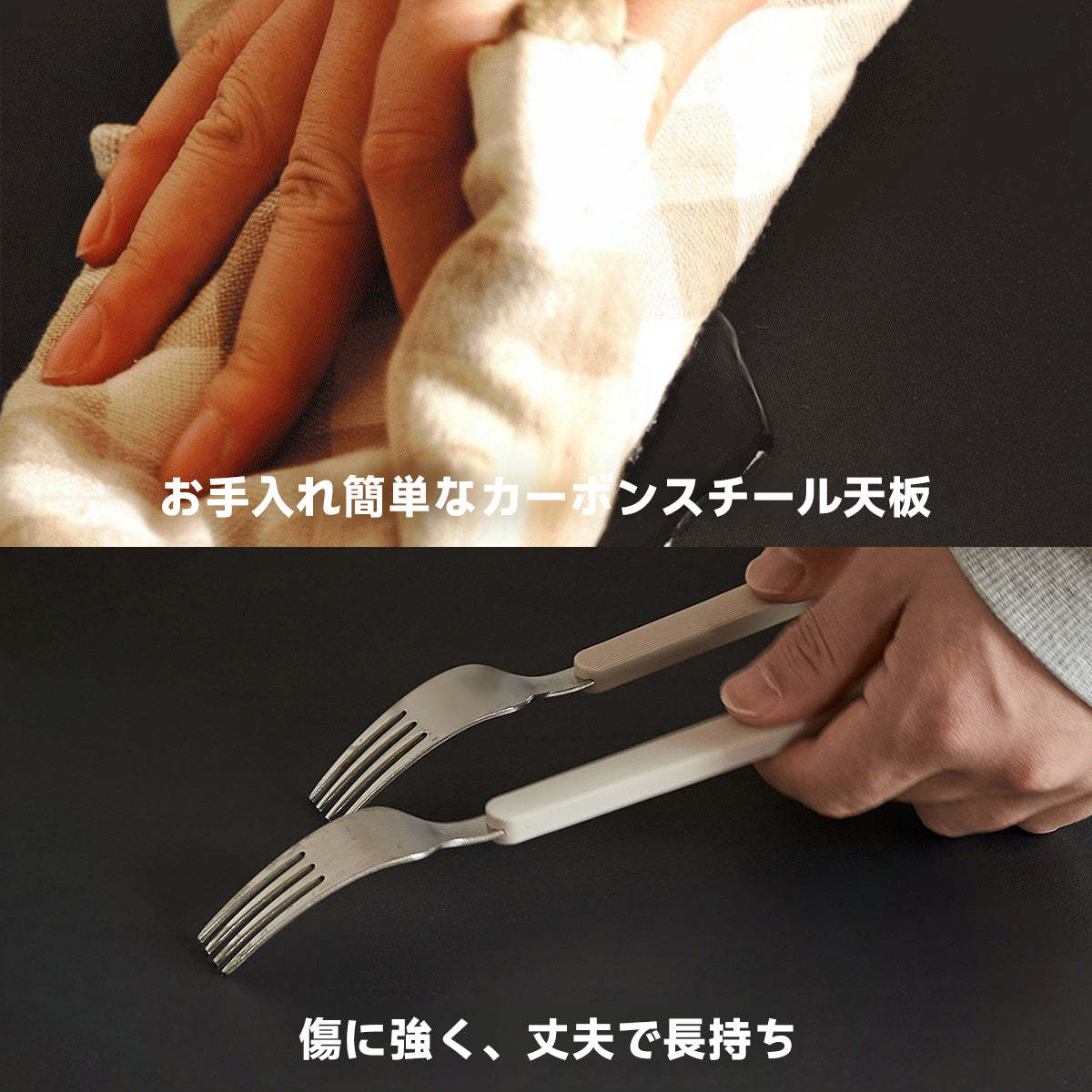 ウォールナット材 天板昇降マルチユースワゴン