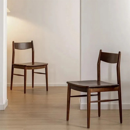 Woody Prime Walnut ウォールナット材 天然木ベーシックダイニングチェア