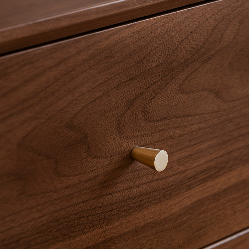 Woody Prime Walnut ウォールナット材 北欧風木製9マスキャビネット