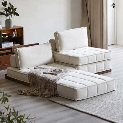 Woody Prime Walnut 多機能フロアソファ – CAGUUU