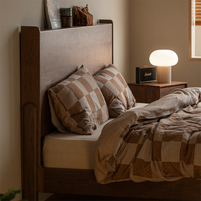 Woody Prime Walnut ウォールナット材 すのこベッド