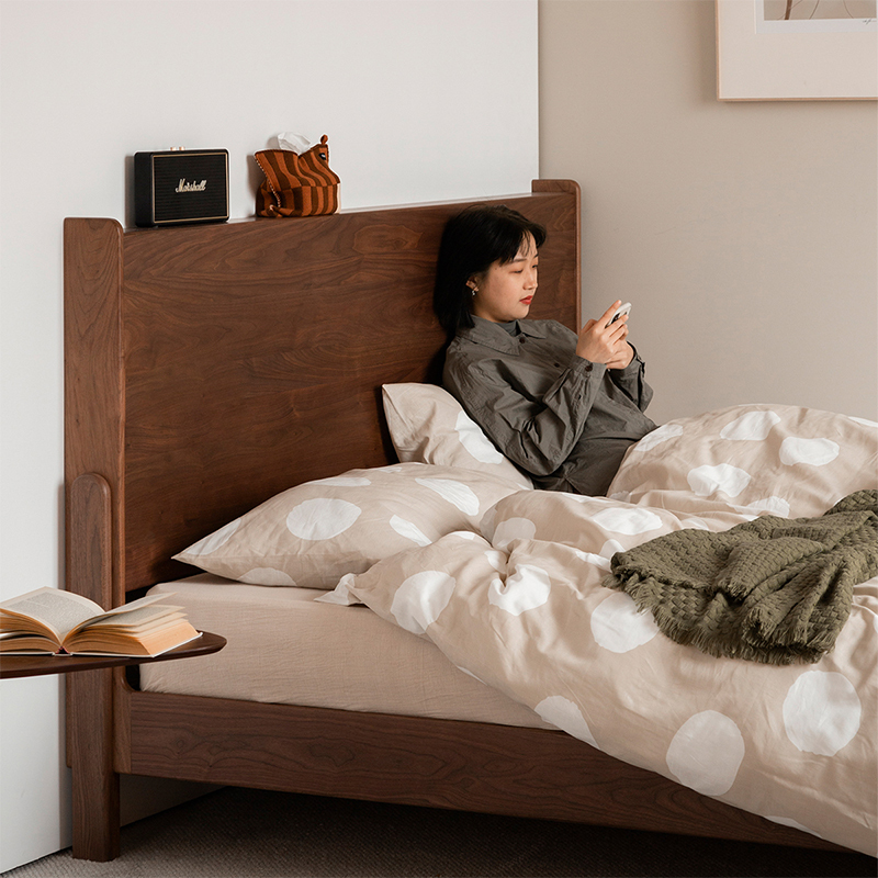 Woody Prime Walnut ウォールナット材 すのこベッド | 高級感と快適さ