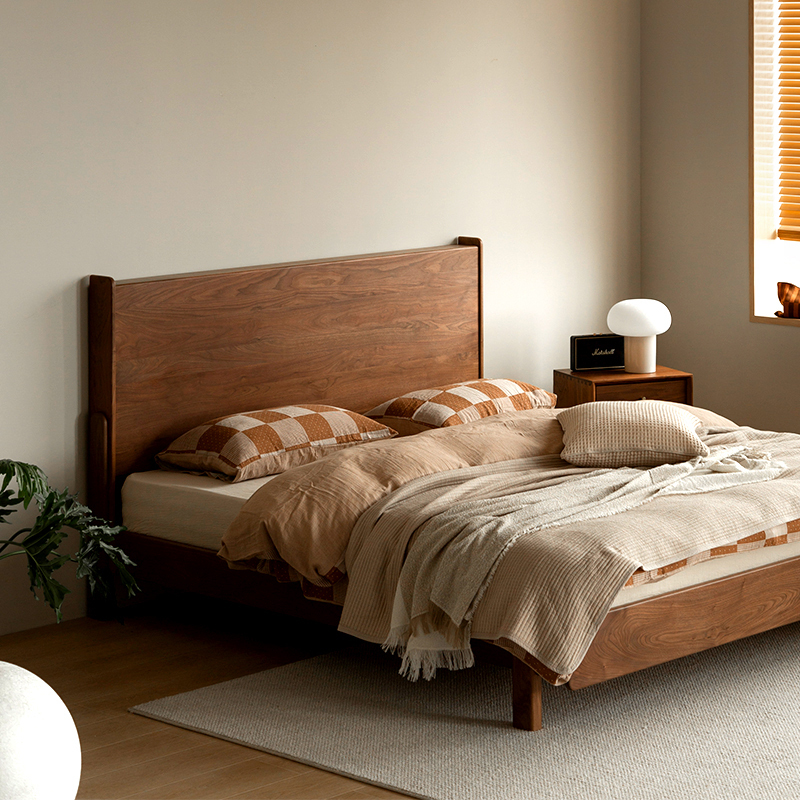 Woody Prime Walnut ウォールナット材 すのこベッド