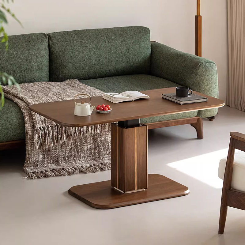 Woody Prime Walnut ウォールナット材 ヴァーティカル・リフトテーブル