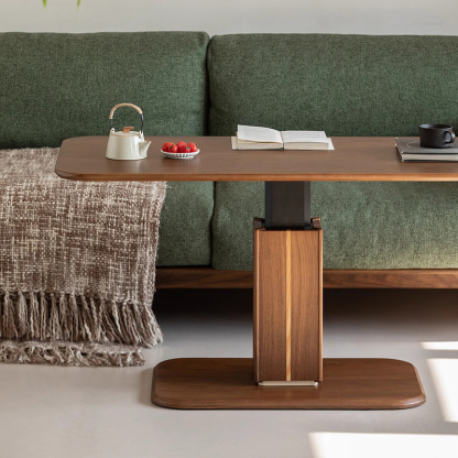 Woody Prime Walnut ウォールナット材 ヴァーティカル・リフトテーブル