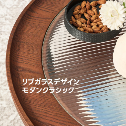 ラウンドデザインローテーブル