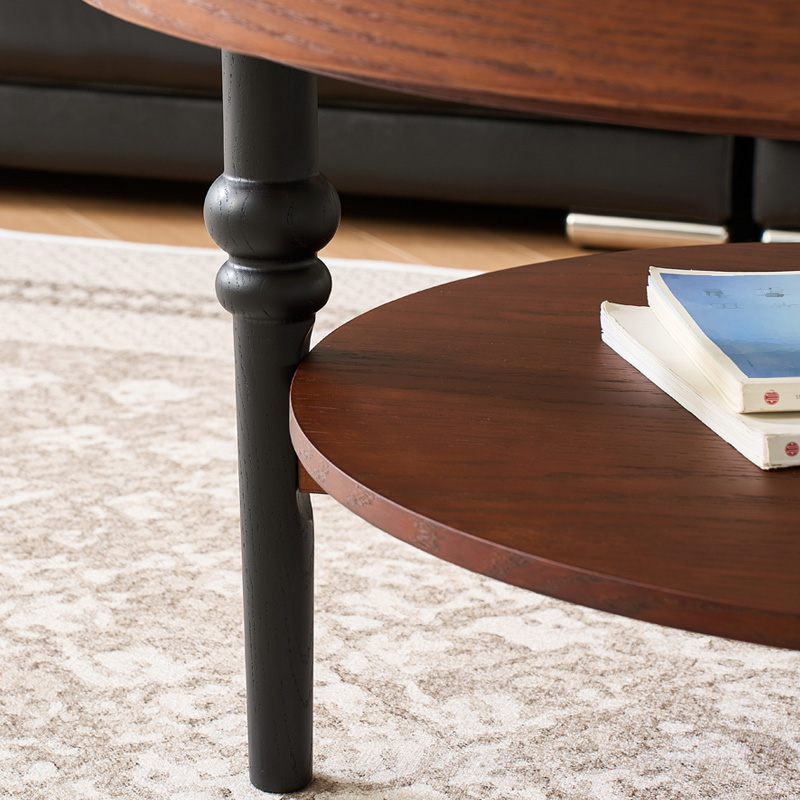 ラウンドデザインローテーブル