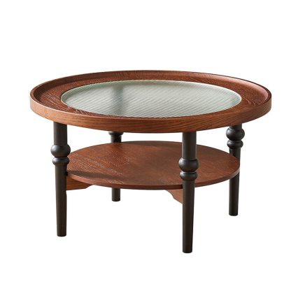 ラウンドデザインローテーブル