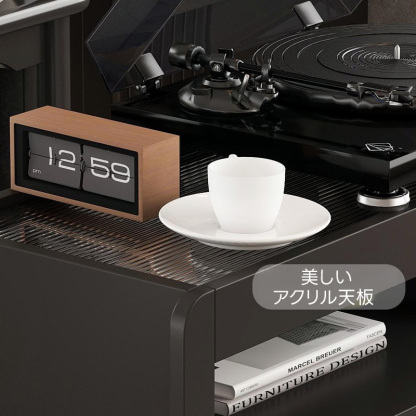 キャスター付きサイドテーブル